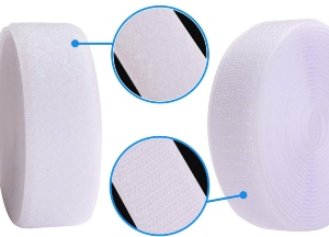 Non-Adhesive (sew-on) Loop – 25mm - white