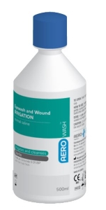 AEROWASH Eyewash 0.9% Sodium Chloride 500ml
