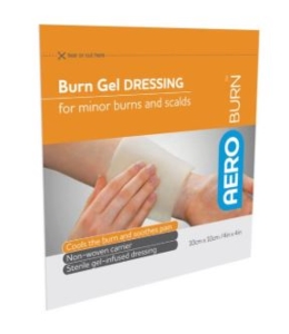 AEROBURN Burn Gel Sterile Dressing 10x10cm