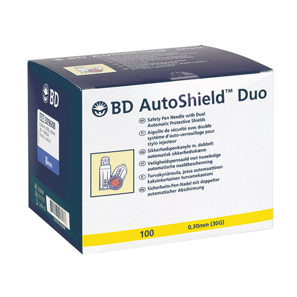 Bd Autoshield Duo Needle 5mm 30G